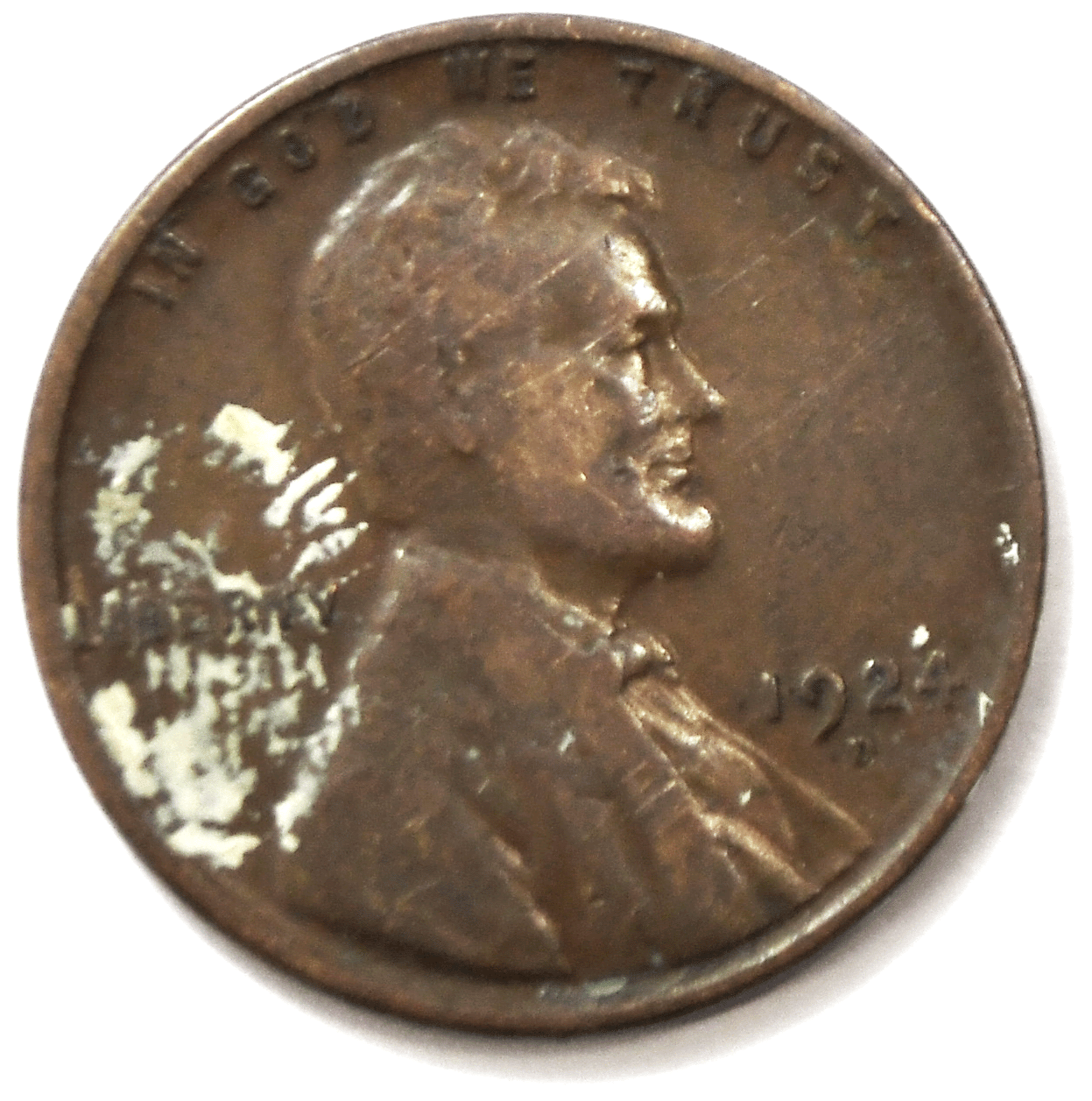 1924 D 1c Lincoln One Cent Wheat Cent Denver Rare