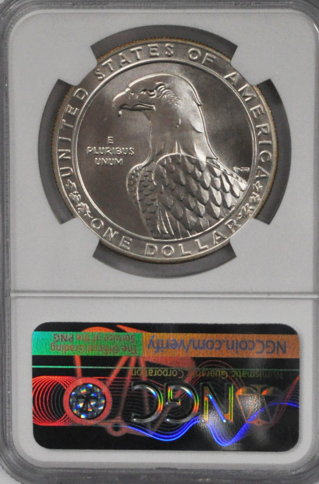 1983 S $1 Olympics Los Angeles Commemorative Silver US One Dollar MS70 NGC