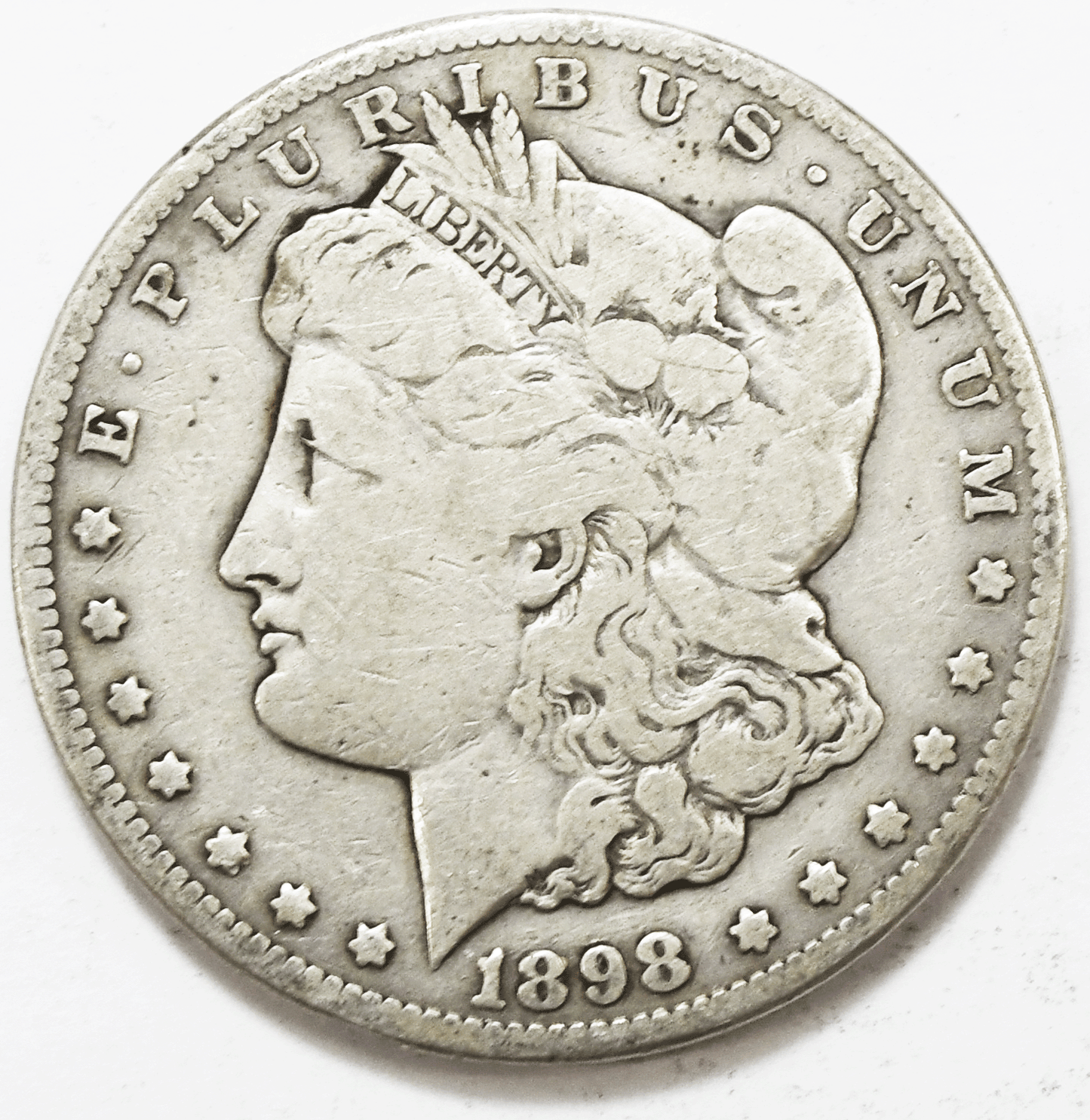 1898 S $1 Morgan Silver One Dollar San Francisco