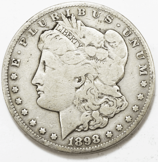 1898 S $1 Morgan Silver One Dollar San Francisco