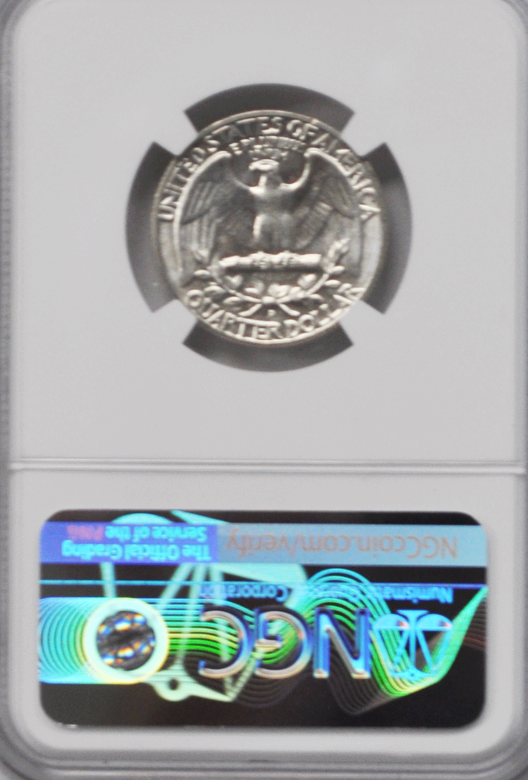 1955 D 25c Washington Silver Quarter Dollar Twenty Five Cents NGC MS65