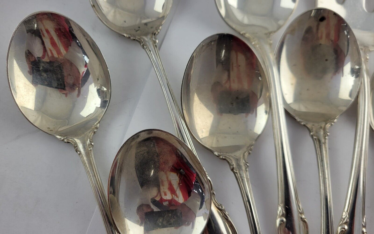 Legato by Towle Sterling Flatware 16 Piece Set Of Serving Utencils & Soup Spoons