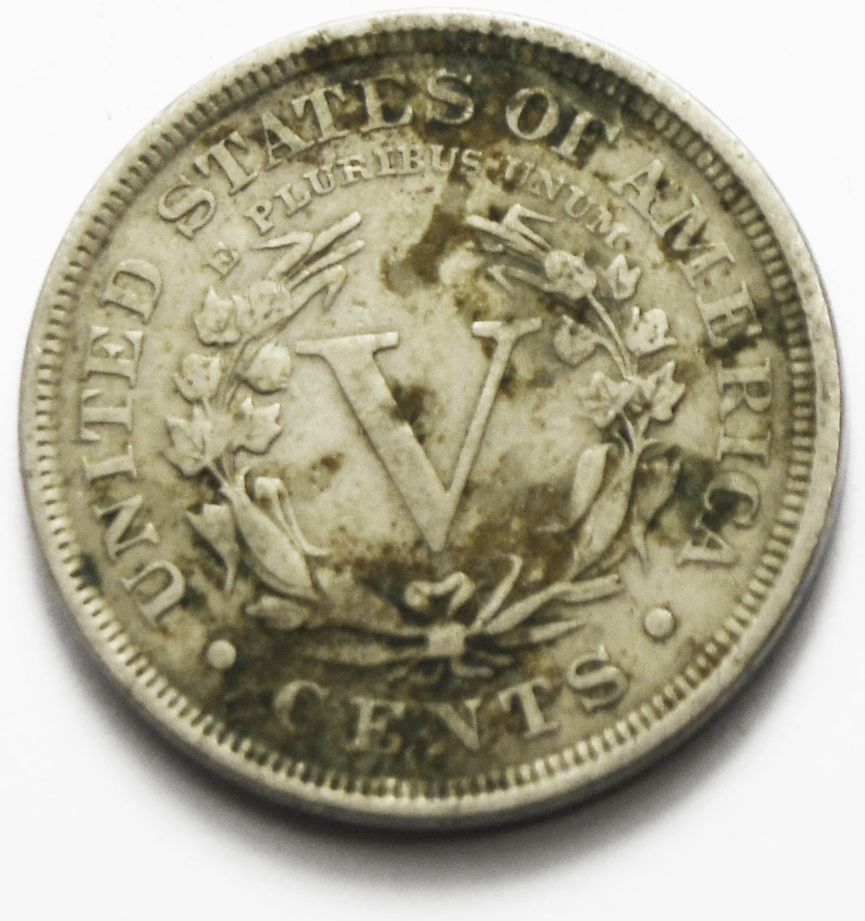 1901 5c V Liberty Nickel Five Cents Rare US Philadelphia