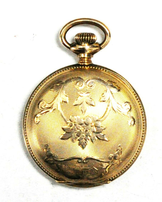 1899 American Waltham Size 0 Seaside Great Shape Hunters Case 20yr Pocket Watch
