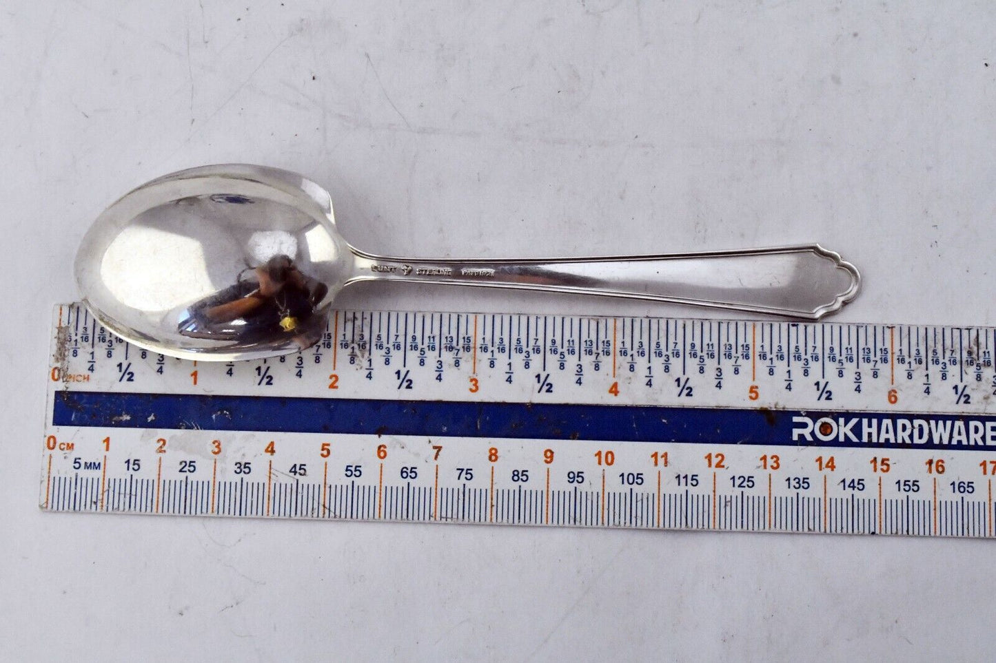 William & Mary by Lunt Sterling Silver 5 3/4" Solid Sugar Spoon .84 oz