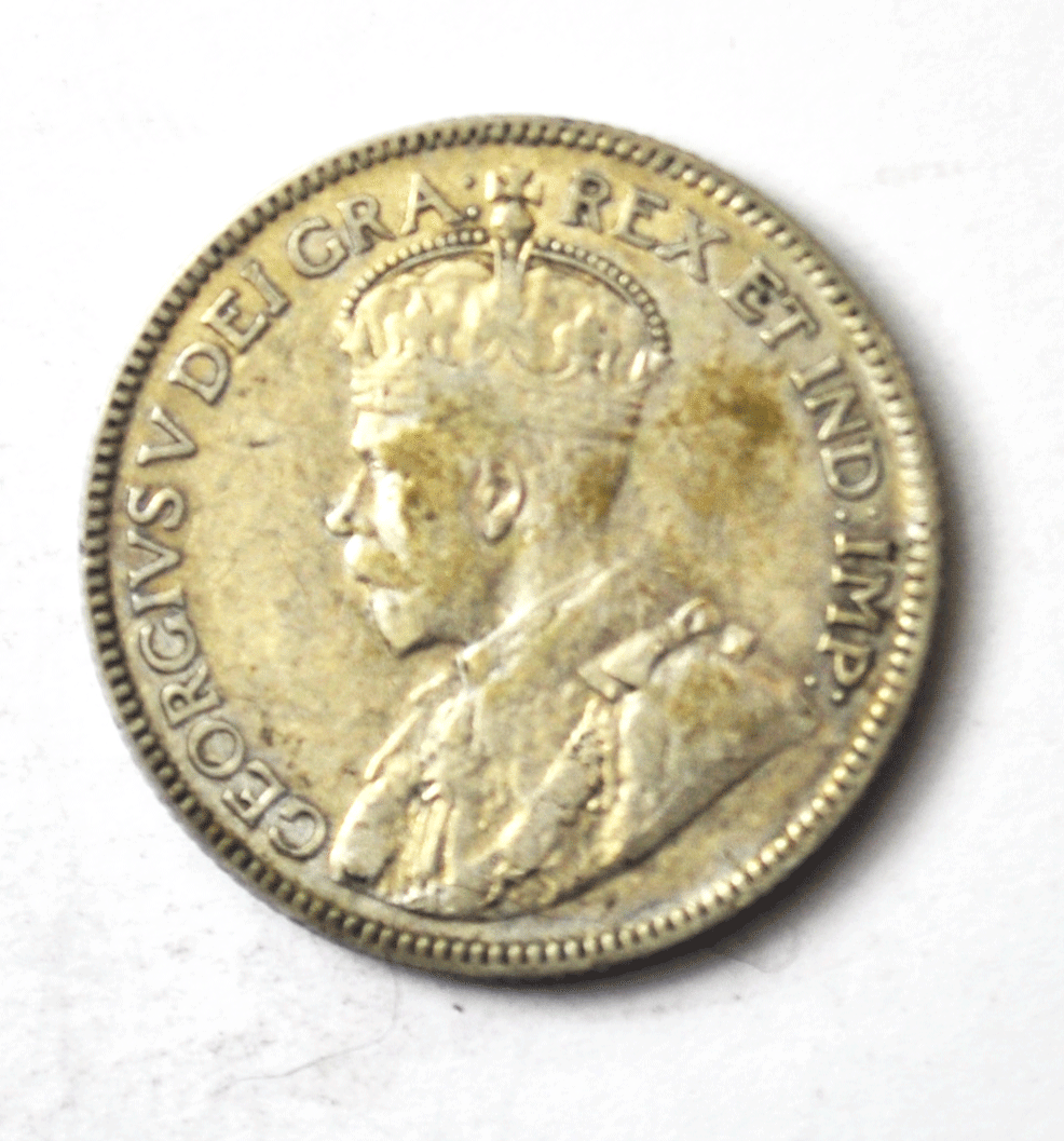 1930 Canada 25c Twenty Five Cents Silver Quarter KM# 24a