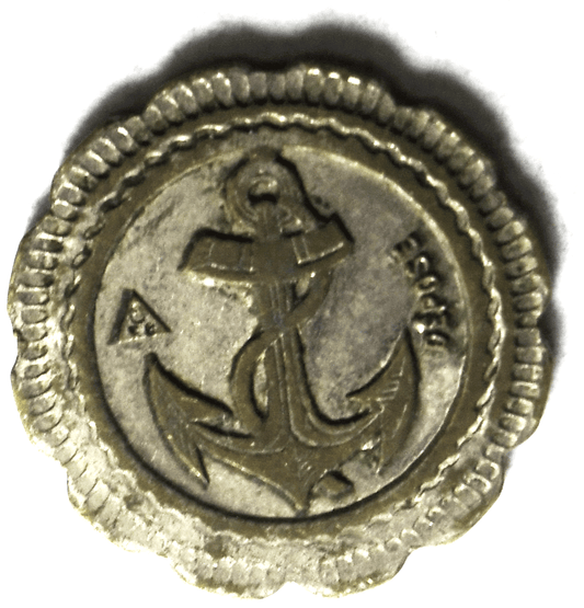 France 20 Centimes Token Consommer Depose Anchor 19mm