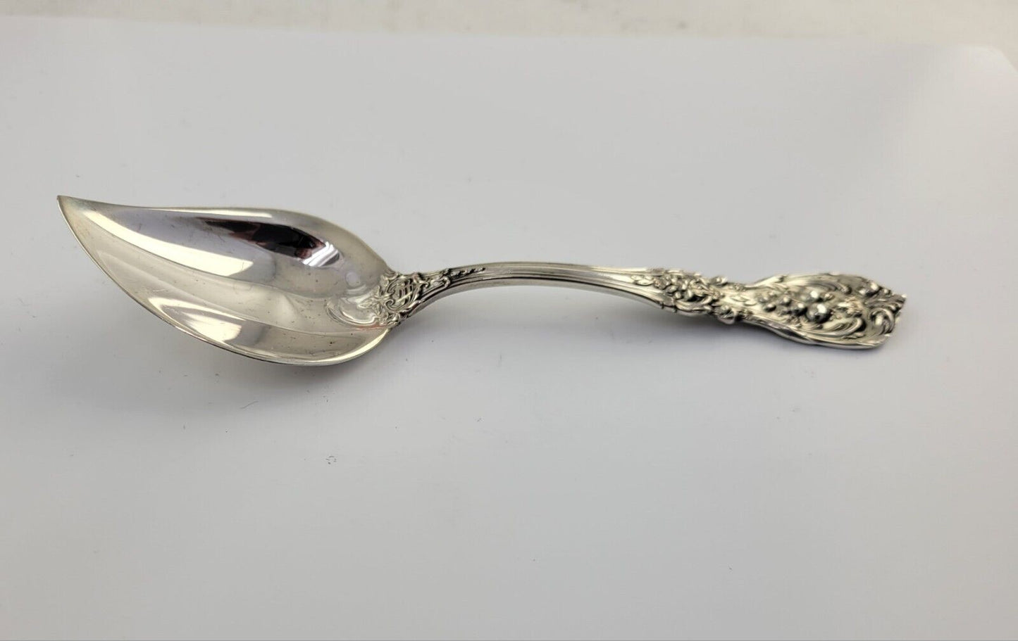 Reed & Barton Francis I Sterling Silver 6" Solid Jelly Server Spoon 1oz.