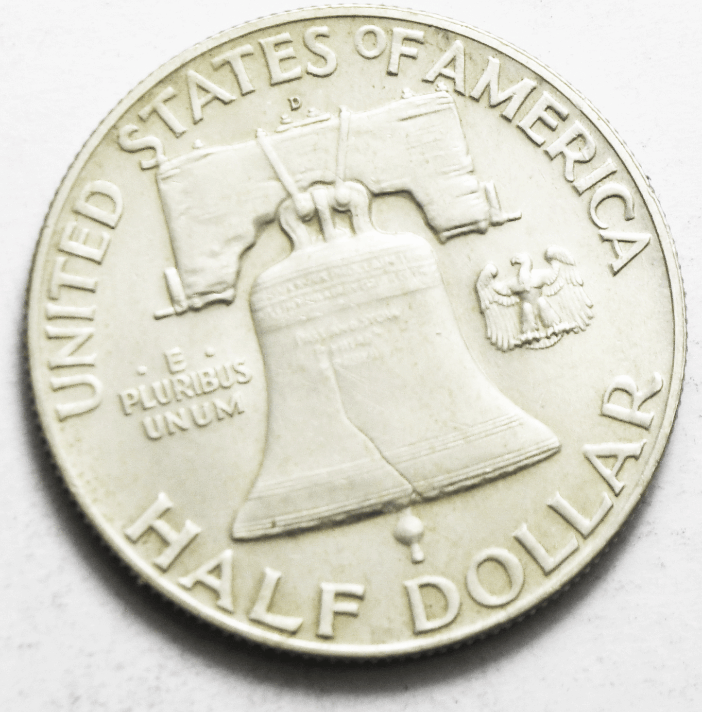 1949 D 50c Franklin Silver Half Dollar Fifty Cents Denver AU