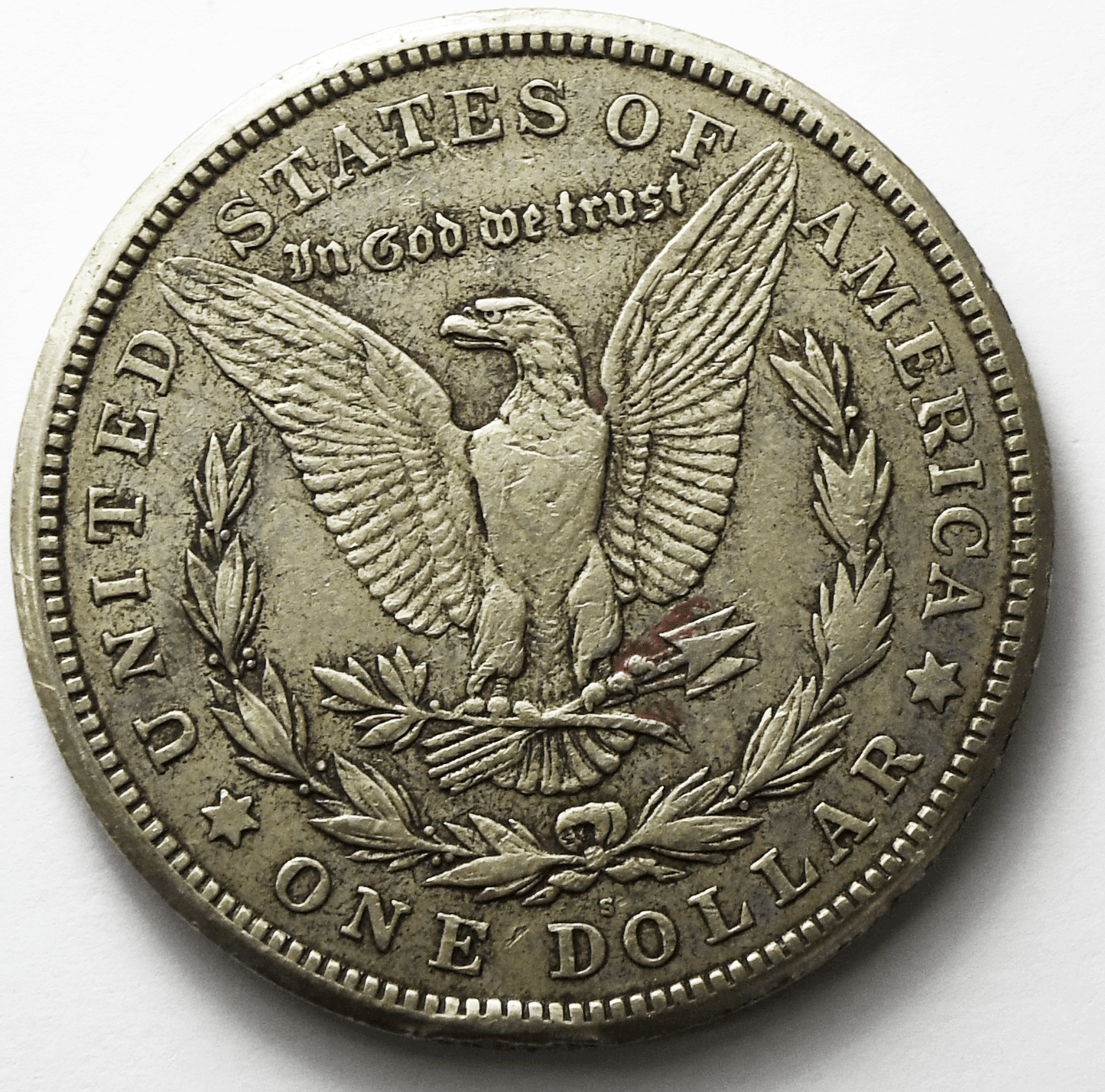 1921 S $1 Morgan Silver One Dollar US Coin San Francisco VAM 1B1