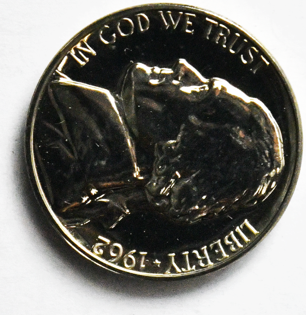 1962 5c Jefferson Proof Nickel Five Cents Gem Uncirculated