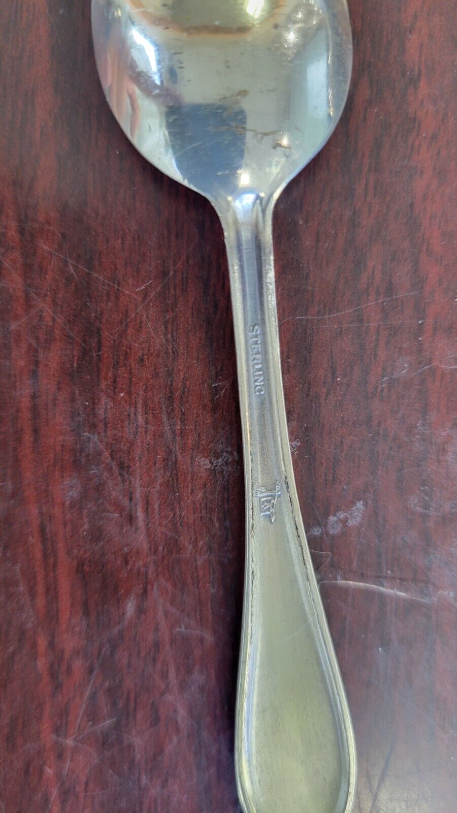 Virginia City Nevada Sterling 4 1/4" Souvenir Spoon By Bell Trading Post .37oz