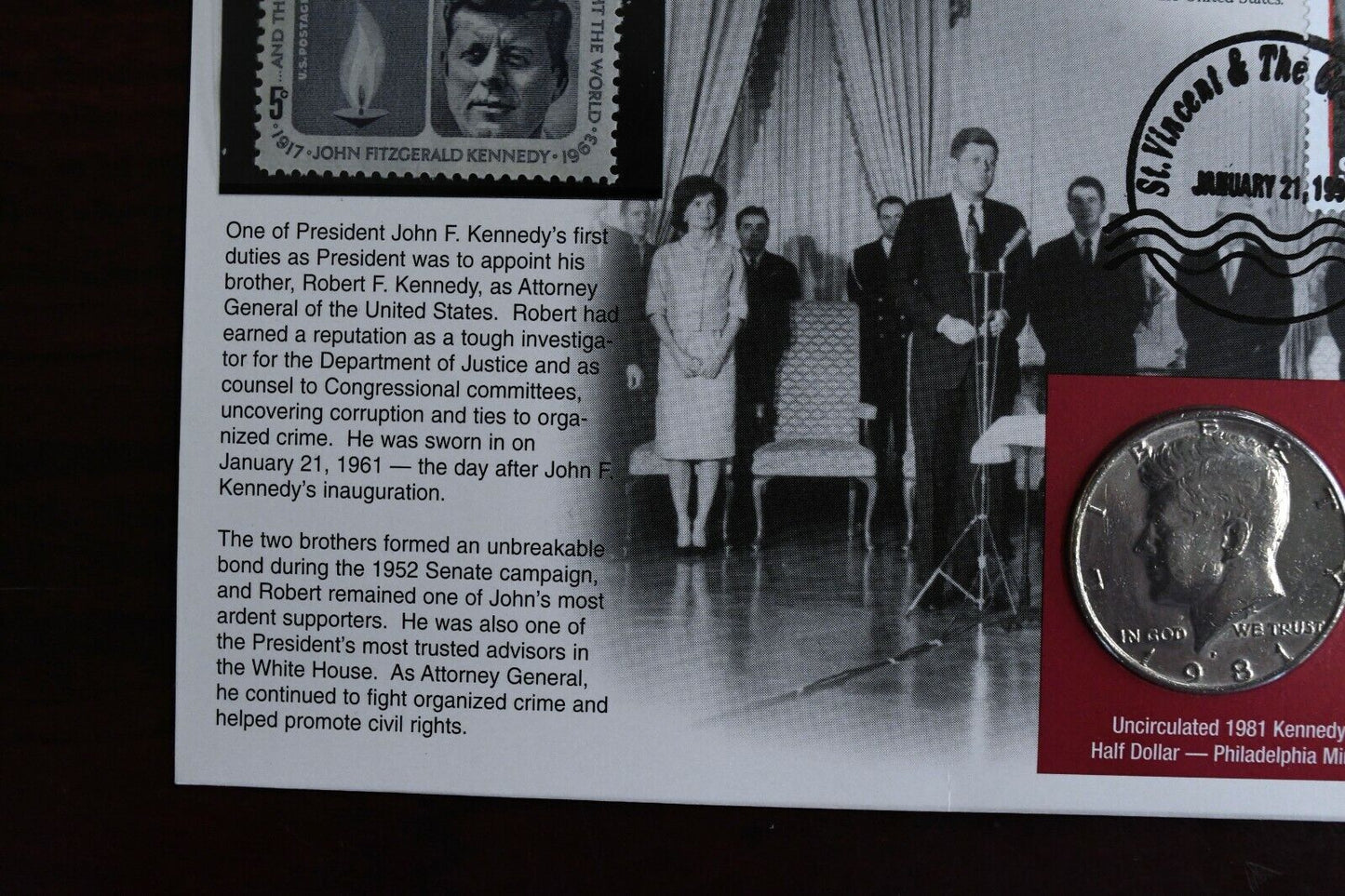 Publishers Clearing House Kennedy Half Dollar Program Appointed Attorney General