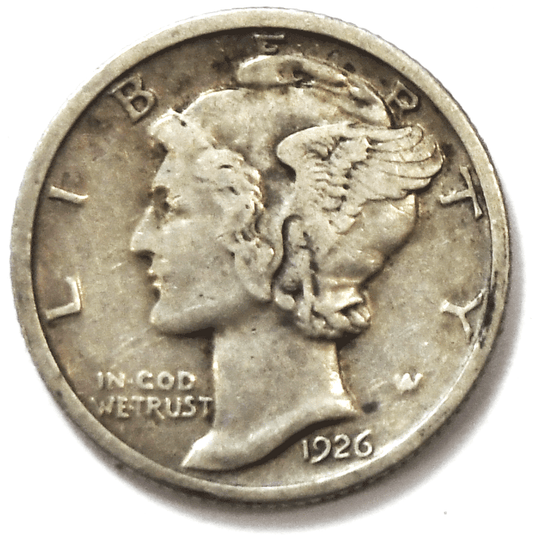 1926 10c Mercury Silver Dime Rare Ten Cents Philadelphia