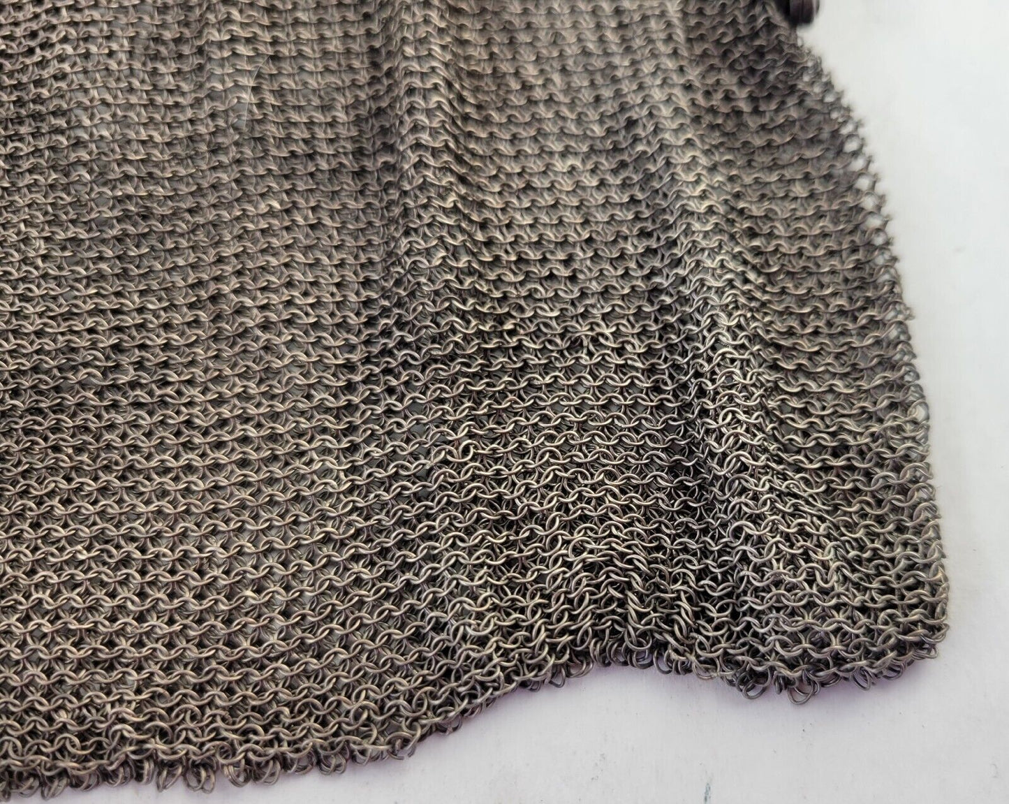 Geschutzt Sterling Silver Mesh Link Purse Germany Vintage Monogrammed 4.5oz