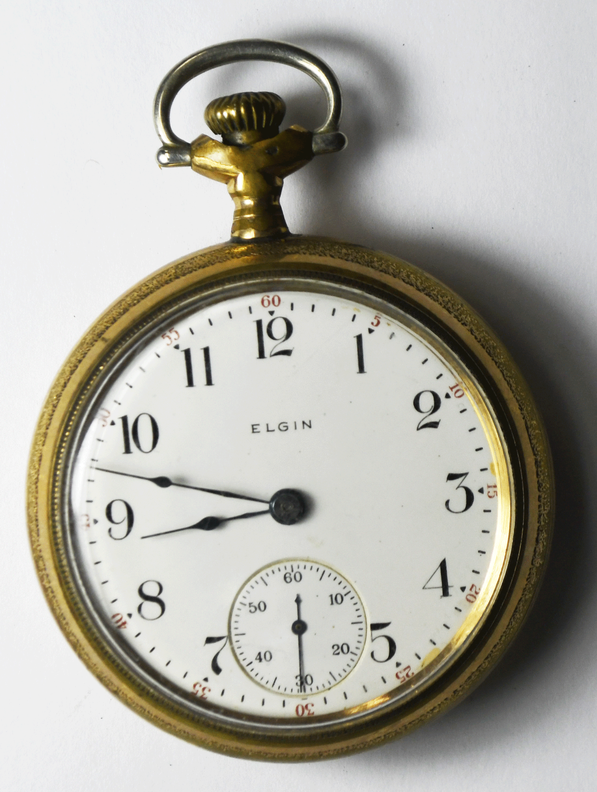 1911 Elgin Size 18 Grade 288 Open Face 20yr GF Pocket Watch