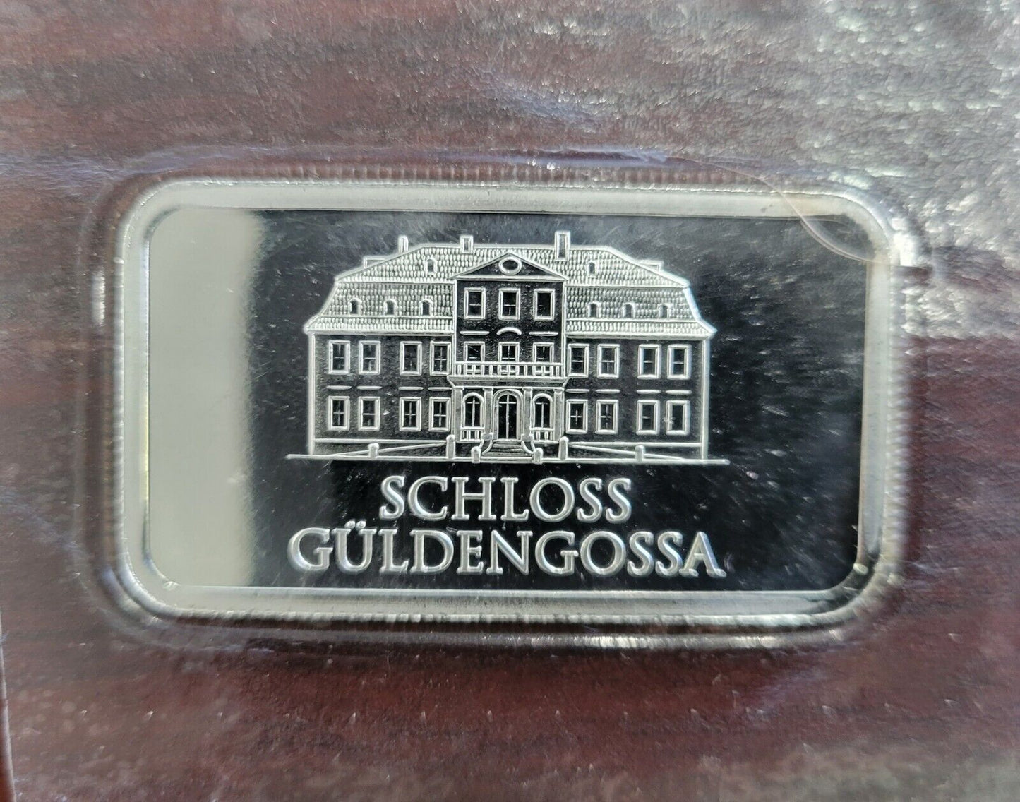DISCONTINUED Geiger Edelmetalle 1oz Generation 1 Silver Bar Rare Sealed
