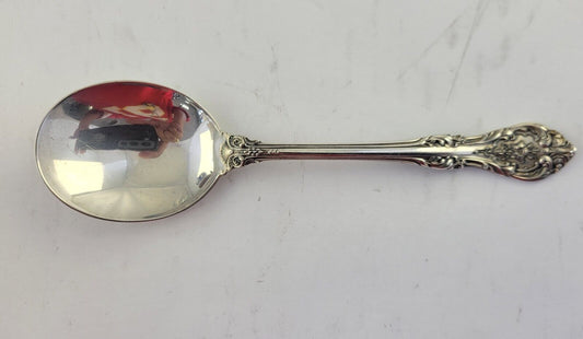 Gorham King Edward Sterling Silver  6 1/4" Round Bowl Cream Soup Spoon  1.1oz.
