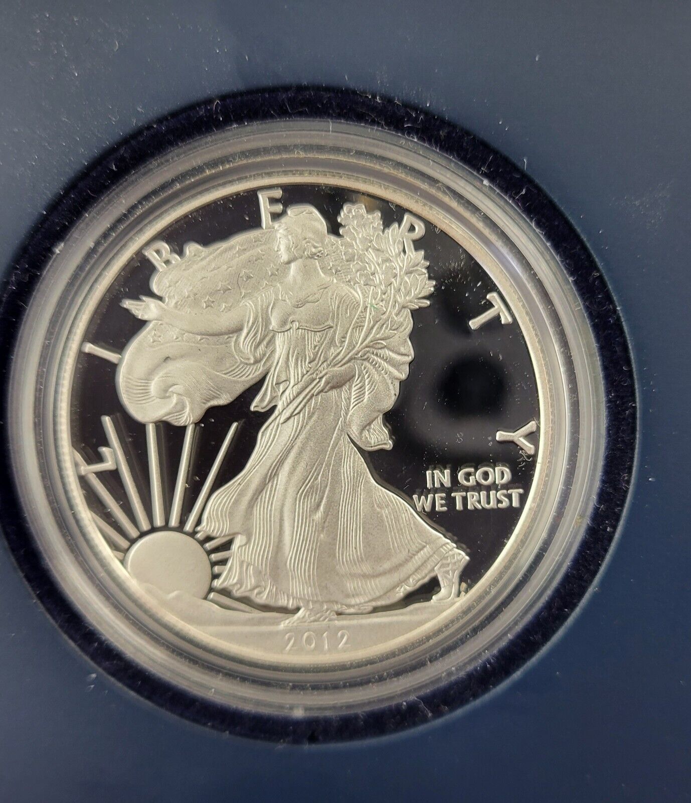 2012 American Eagle San Francisco Two-Coin Silver Proof Set Box/COA US Mint