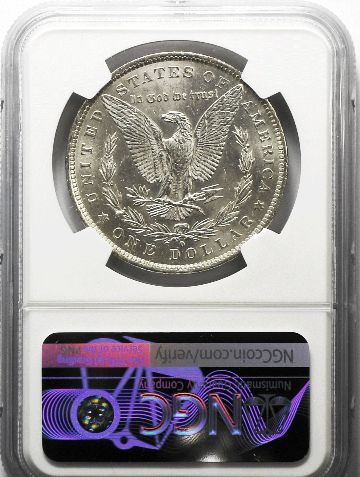 1884 O $1 Morgan Silver Dollar MS61 NGC Uncirculated New Orleans