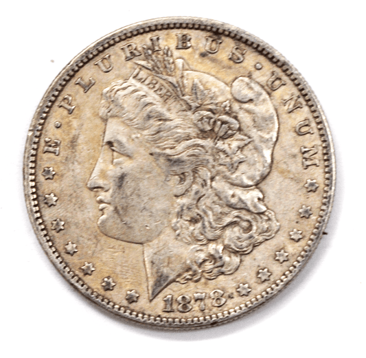 1878 $1 Morgan Silver One Dollar VAM 222A Hitlist 40 Cut Down A Die Chips