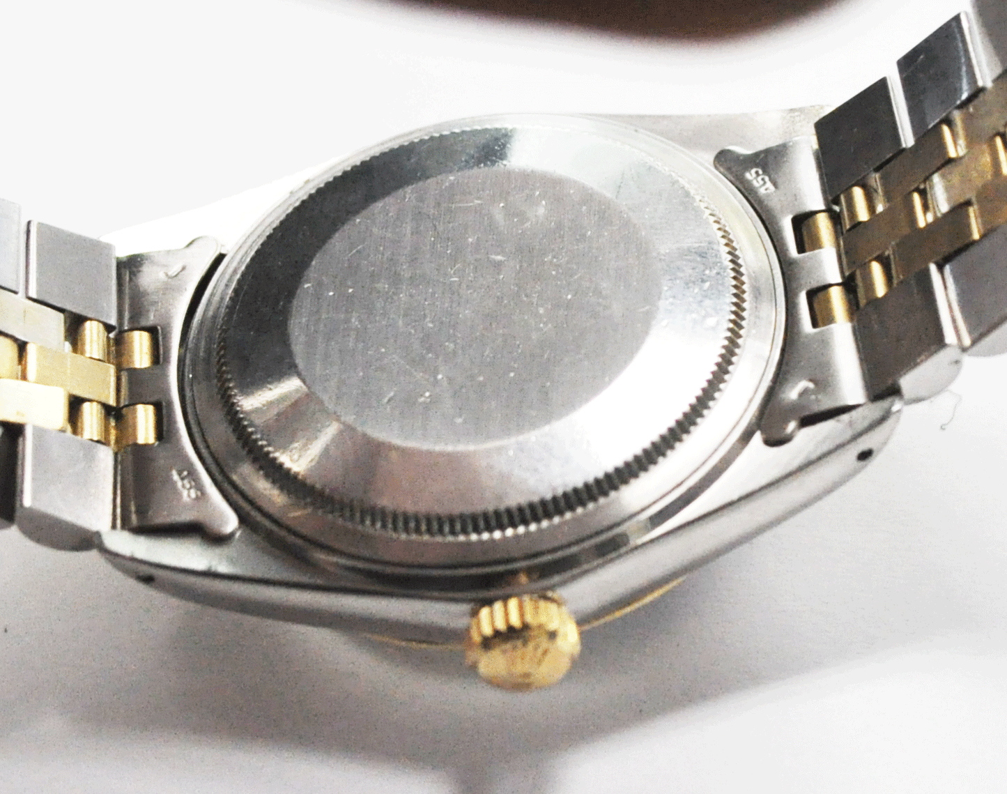 1980 Men's Rolex Datejust 16013 Automatic 3035 36mm Stainless & 14k Wristwatch