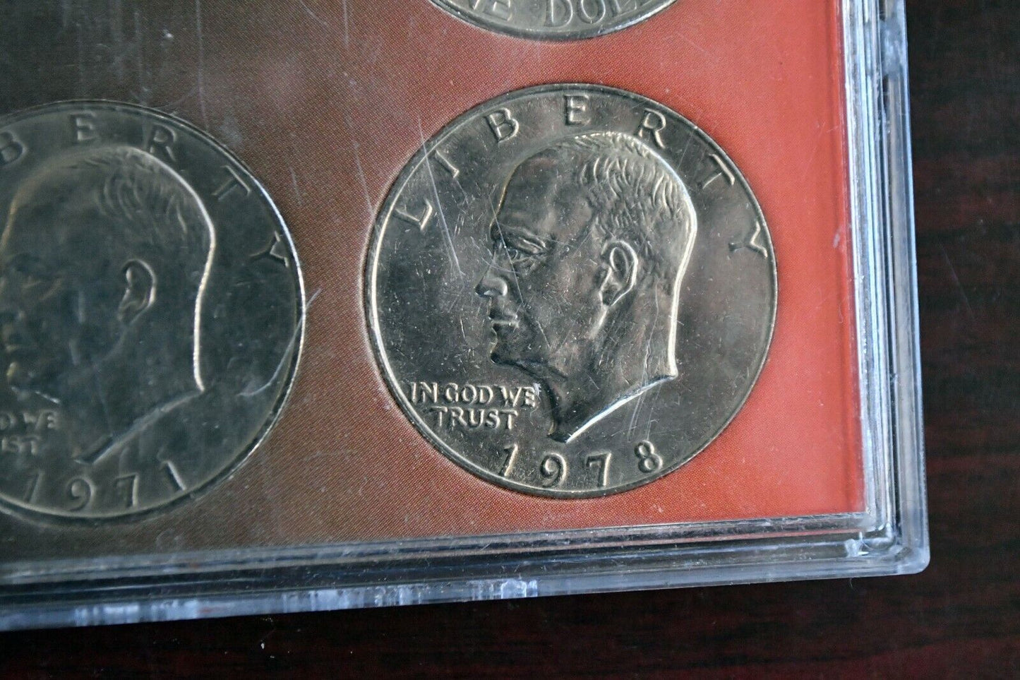 Oval Office Collection Eisenhower Dollar Set from The Morgan Mint  71, 78, 76