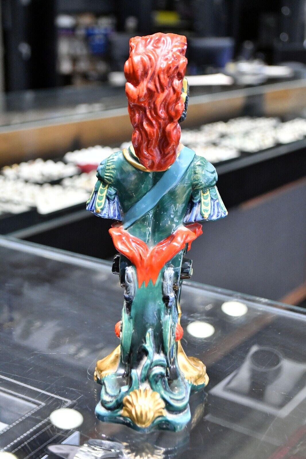 Royal Doulton Ships Figureheads Ajax #444 Ceramic Statue Made in England 9 1/2"