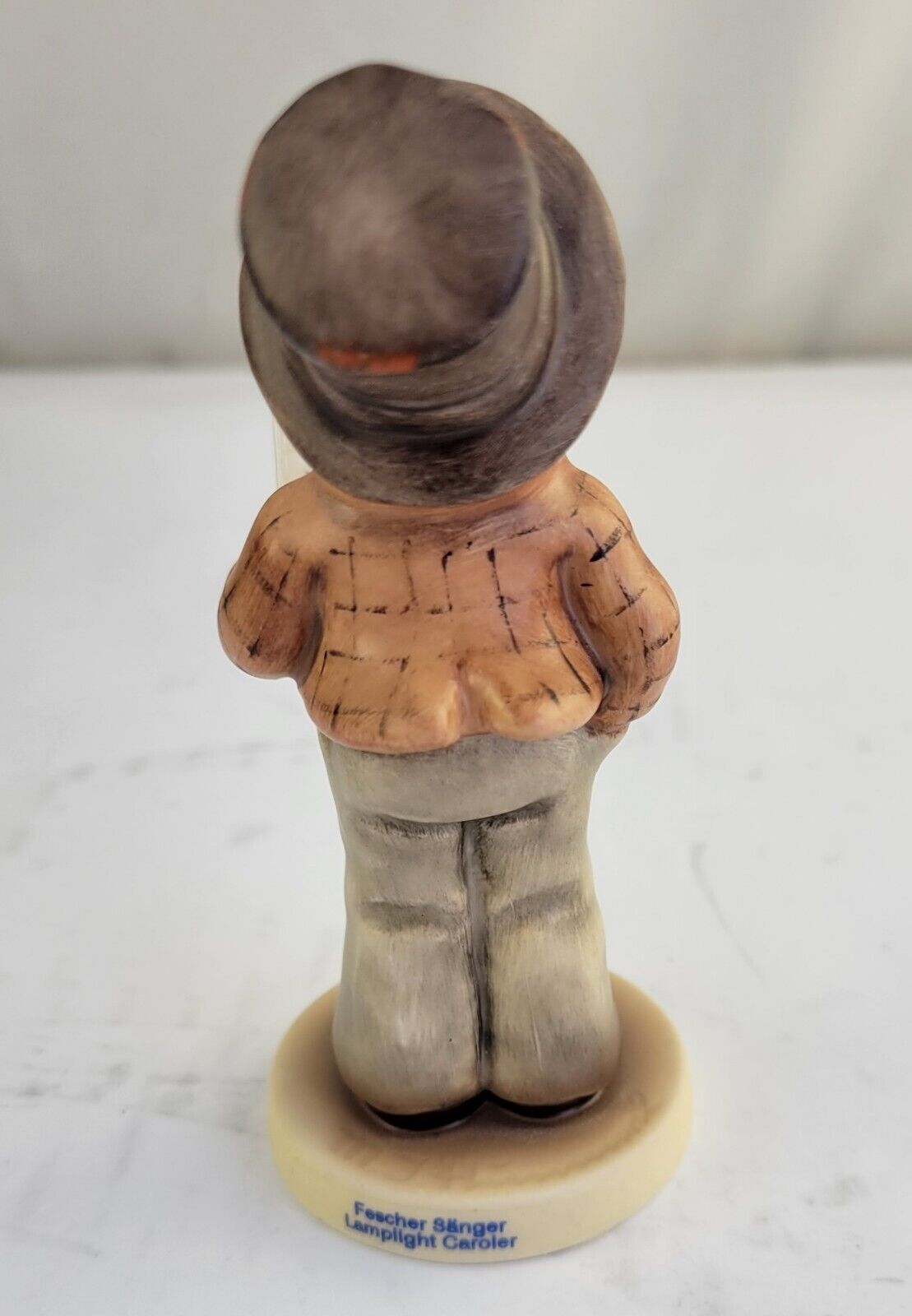 Goebel Hummel 4" Boy "Lamplight Caroler" Singing #847 Germany TMK8