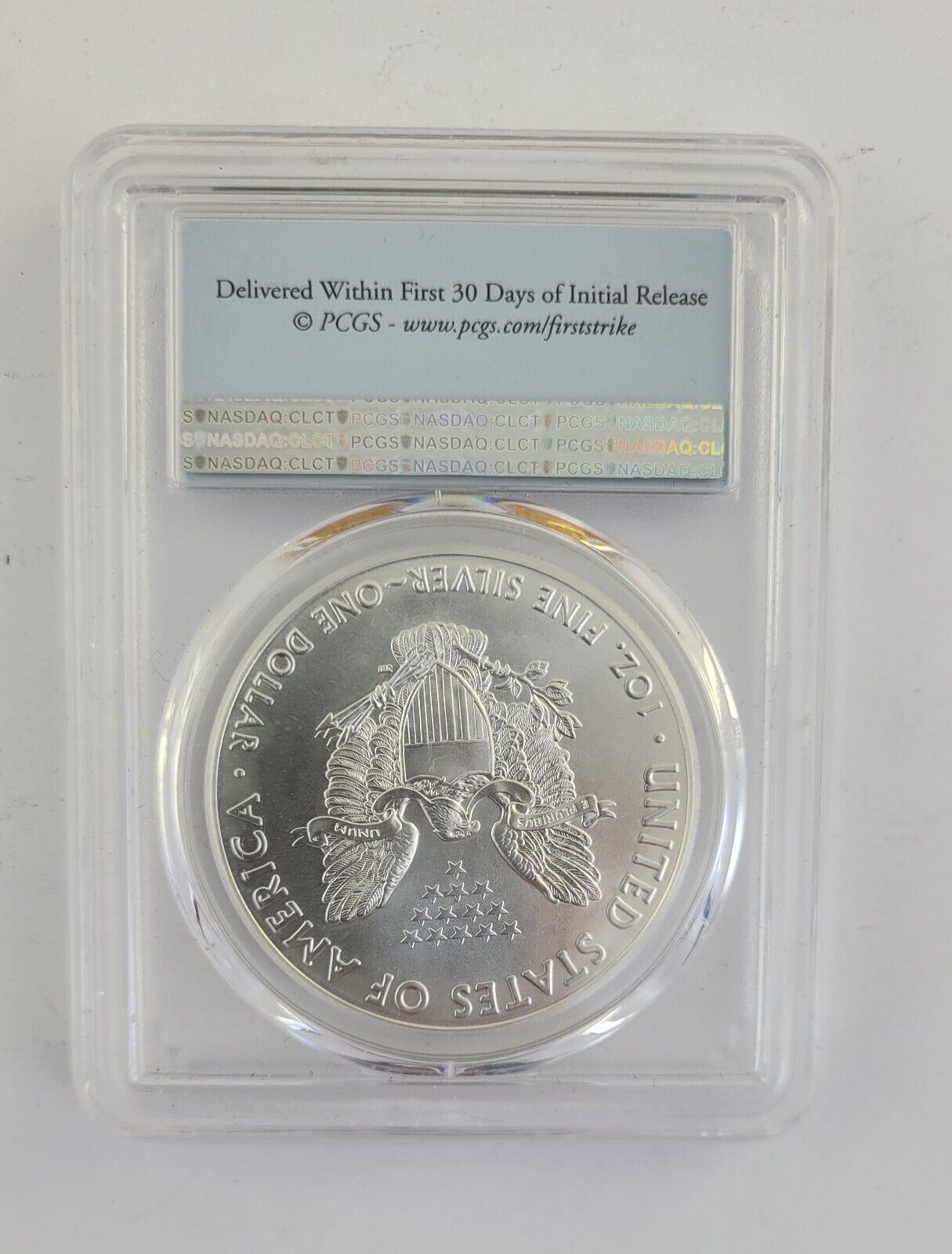 2017 $1 American Silver Eagle MS70 PCGS First Strike 1oz.  .999 Fine Silver