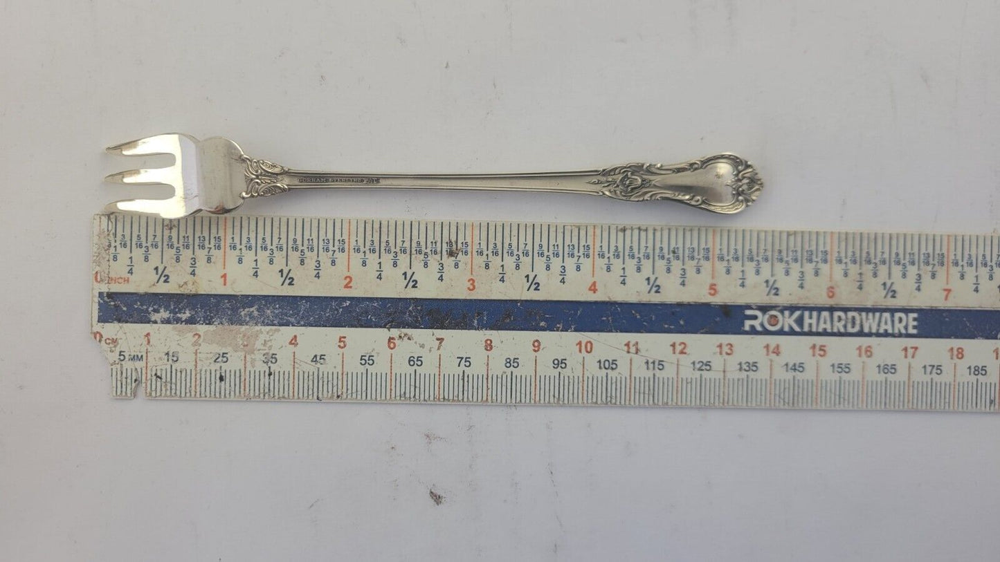 King Edward by Gorham 5 3/4" Sterling Silver Cocktail Fork .66oz.