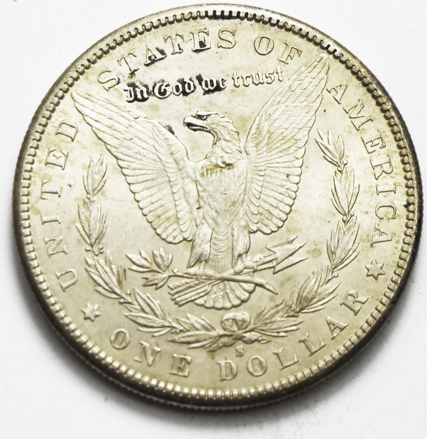 1889 $1 Morgan Silver One Dollar Philadelphia AU
