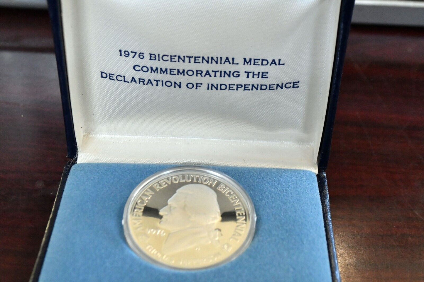 1976 American Revolution Bicentennial Declaration of Independence Sterling  31gr