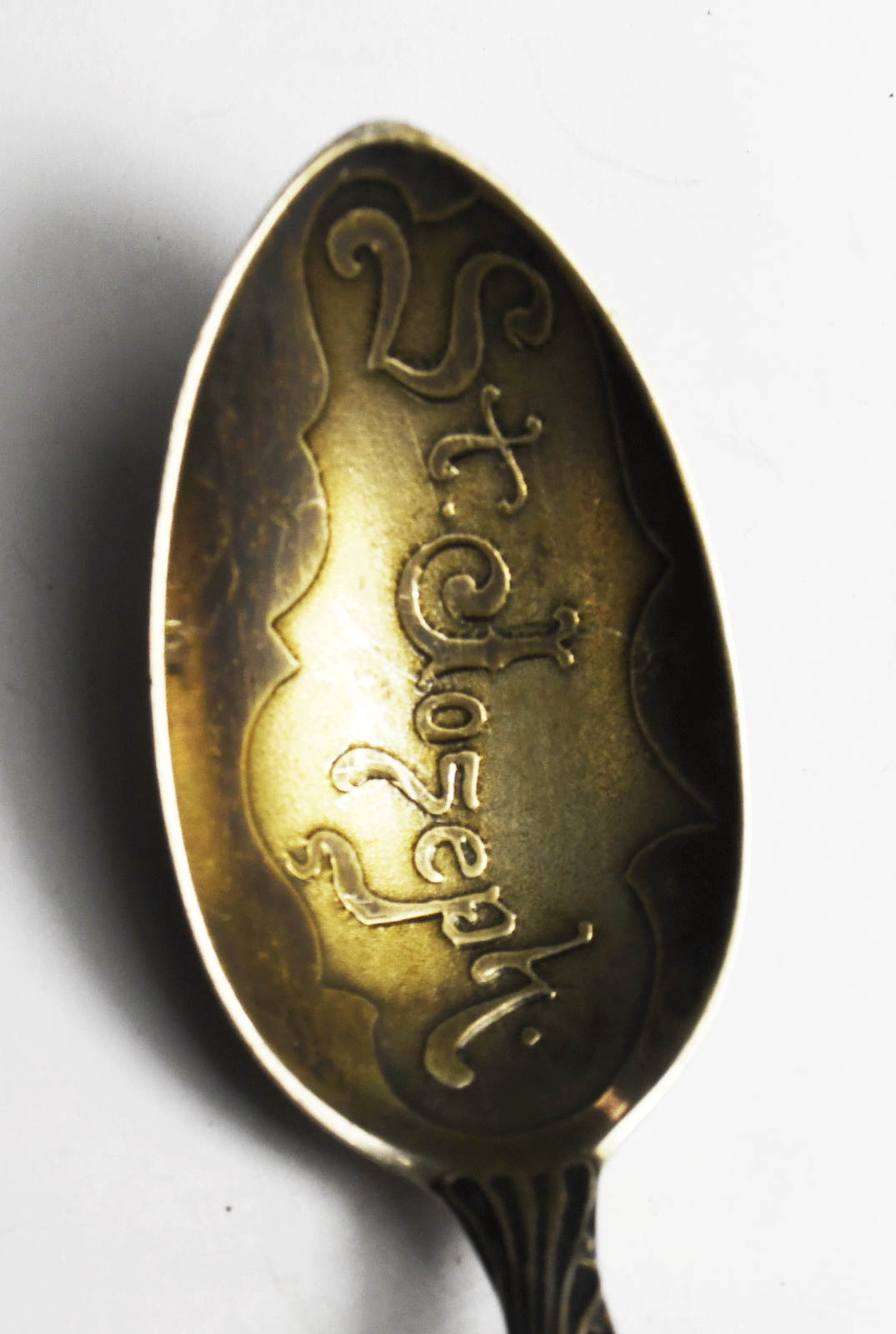 Sterling Silver Wendell St Joseph Missouri Souvenir Spoon 5-1/2"