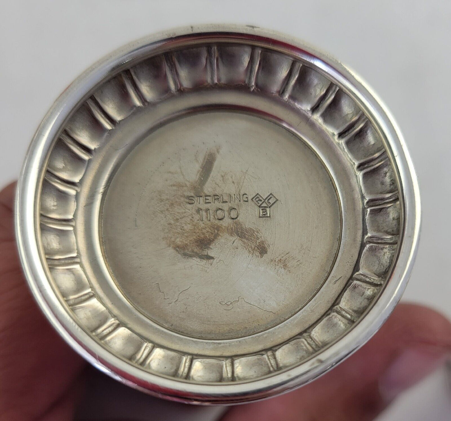 Antique Lunt Sterling Silver 4" Salt and Pepper Shakers 2.9oz