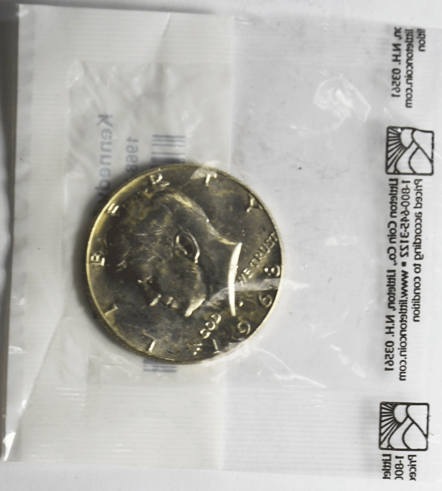 1968 D 50c Kennedy Silver Half Dollar  Denver Fifty Cents Littleton
