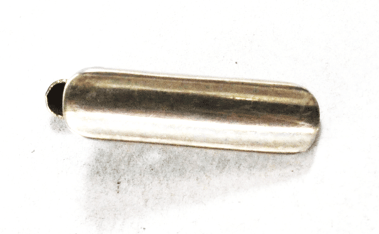 Sterling Silver Trejo Mexico Convex Tie Tack Clip 35mm x 9mm
