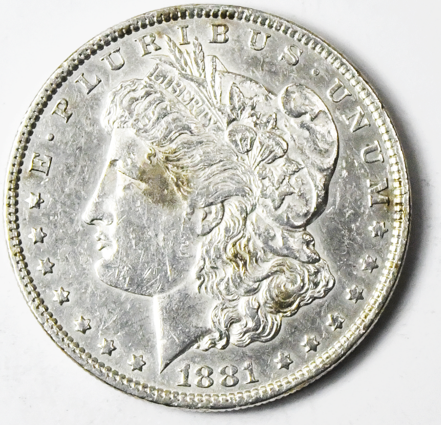 1881 O $1 Morgan Silver One Dollar New Orleans VAM 73