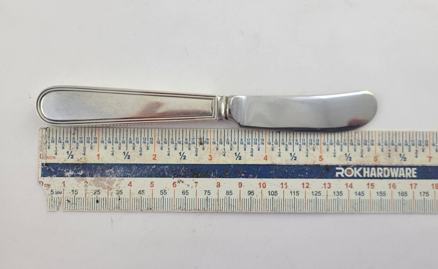 Hamilton aka Gramercy By Tiffany and Co. Sterling Hollow Butter Spreader 6 1/8"