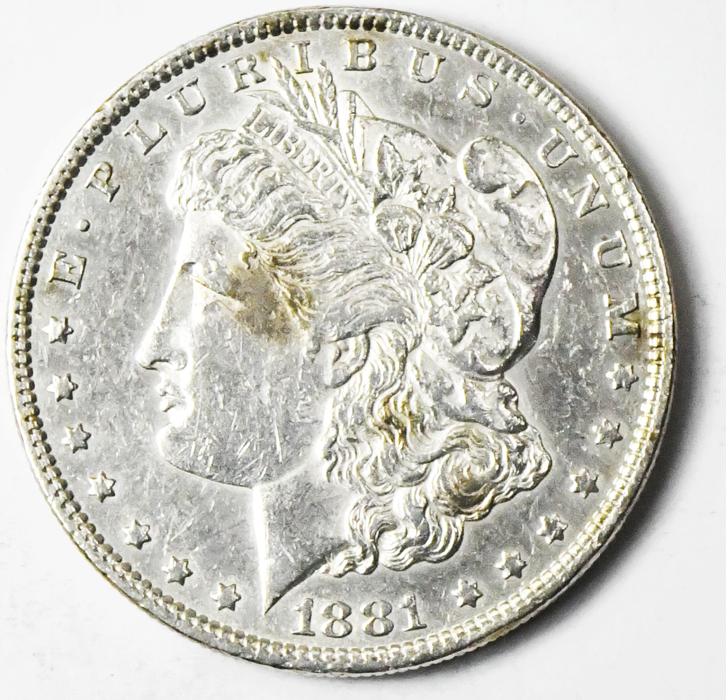 1881 O $1 Morgan Silver One Dollar New Orleans VAM 73