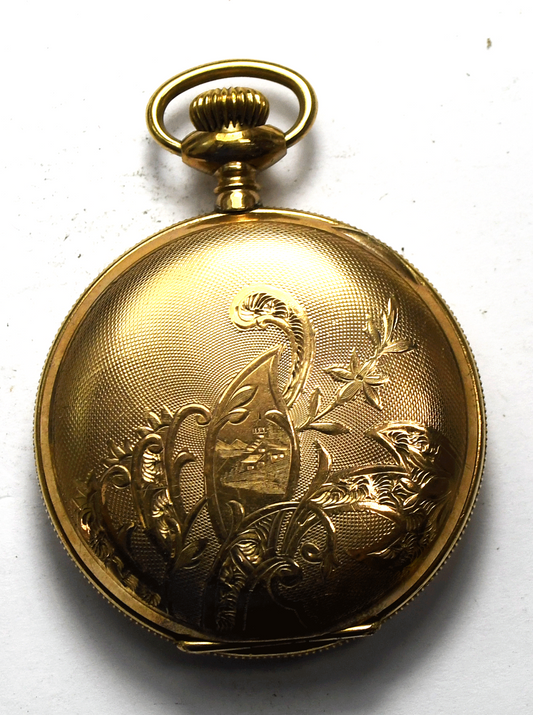 1894 Elgin Grade 117 Size 6 20yr GF Hunters Case Pocket Watch Not Running