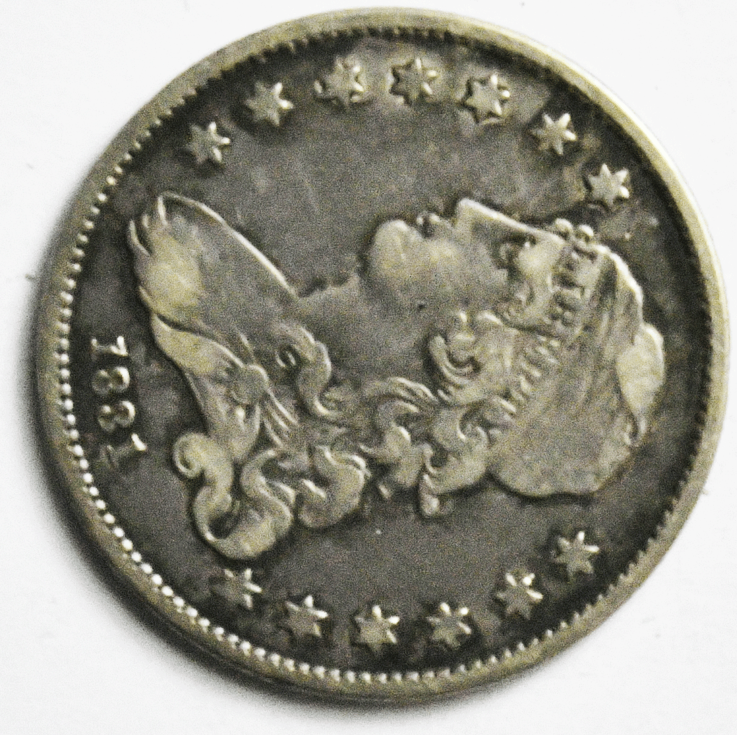 1831 25c Capped Bust Quarter Dollar Twenty Five Cents B-4 Small Letter