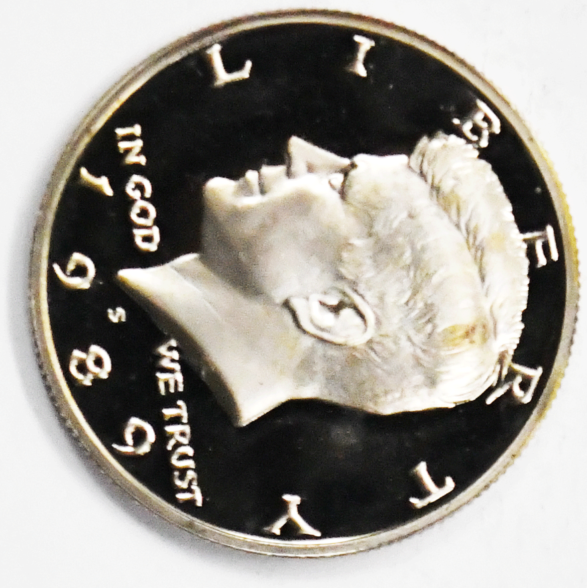 1989 S 50c Kennedy Half Dollar  Proof Clad Fifty Cents