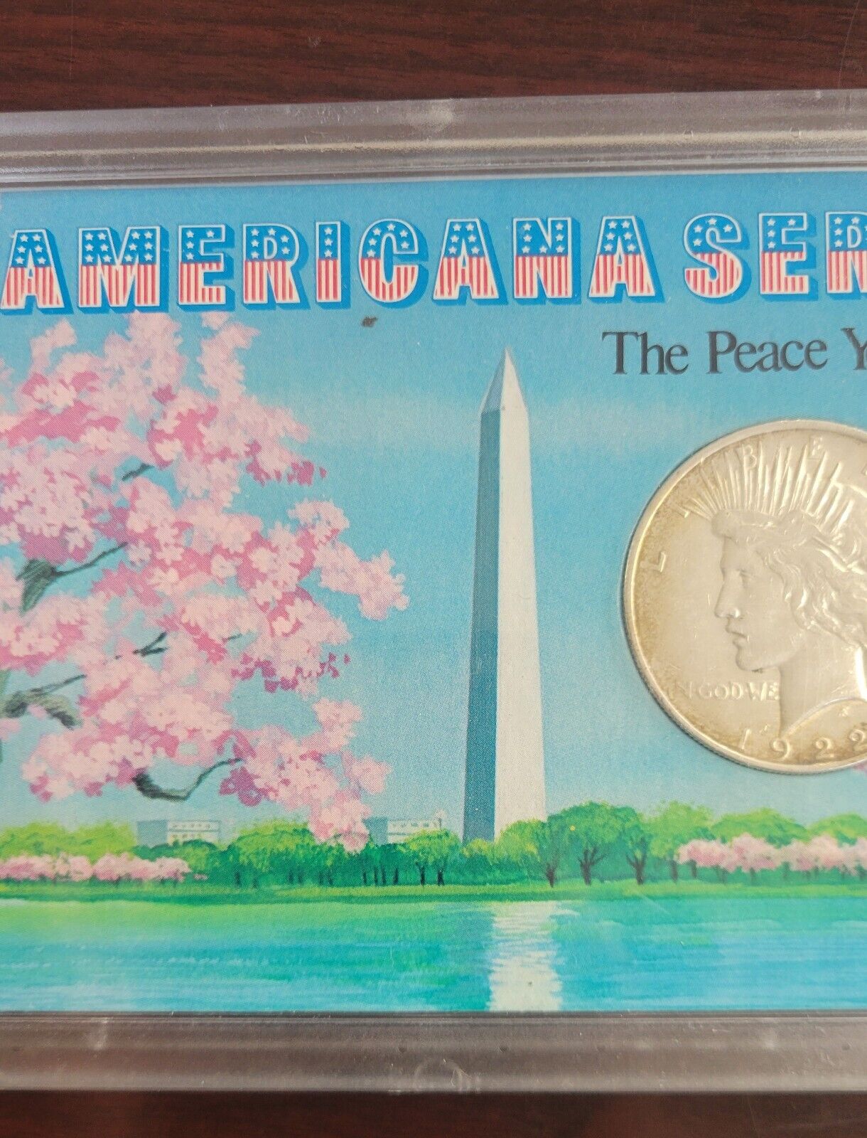 THE AMERICANA SERIES COIN SET PEACE YEAR 1922