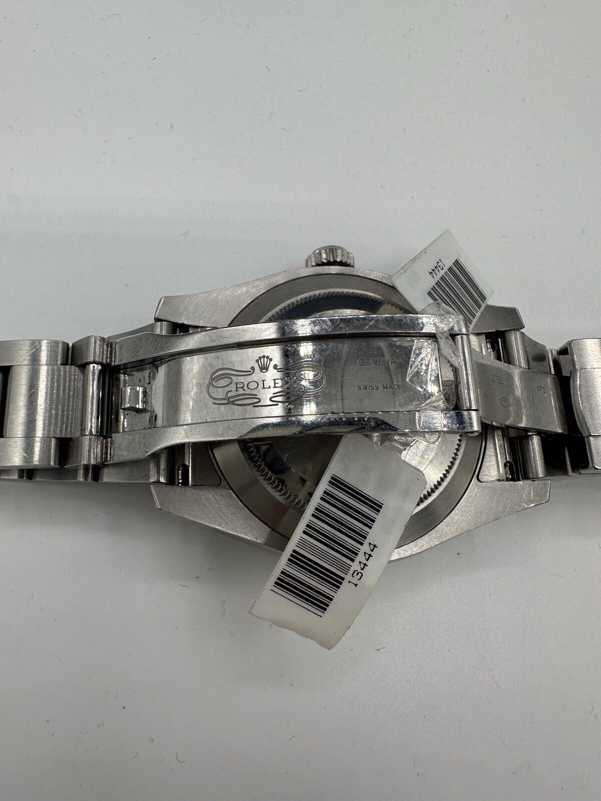 Rolex Air-King 116900 Silver Oyster Bracelet with Silver Bezel