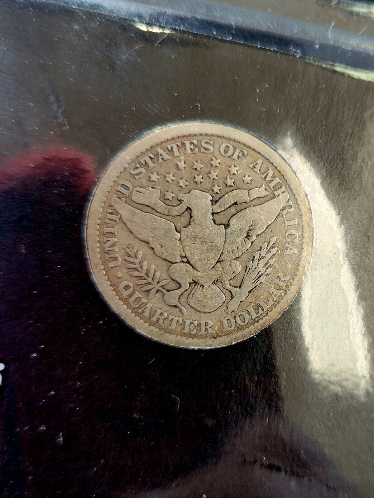 1898 Sealed Pre-1900 Barber Quarter from the First Commemorative Mint Inc.