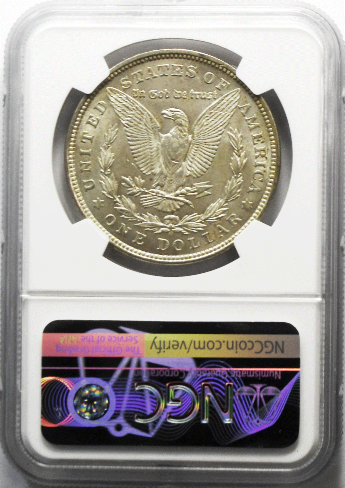 1921 $1 Morgan Silver Dollar MS61 NGC VAM 31A2 Denticle Impressions Kimpton 12
