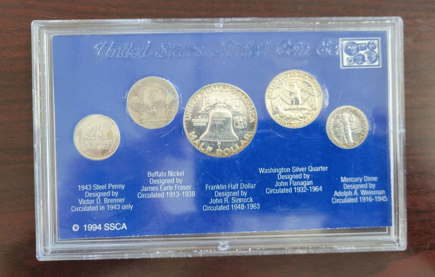 American Obsolete Collection Coins Franklin, Buffalo, Mercury, Steel Penny Set