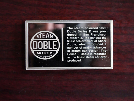 1925 Doble Centennial Car Ingot Collection 1000 Grain Sterling Franklin Mint