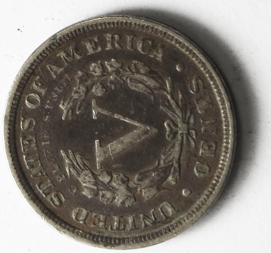 1893 5c V Liberty Nickel Five Cents Rare US Philadelphia